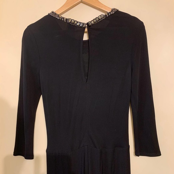 Haute Hippie Crystal Neck Embellished Midi Dress S - Picture 8 of 11